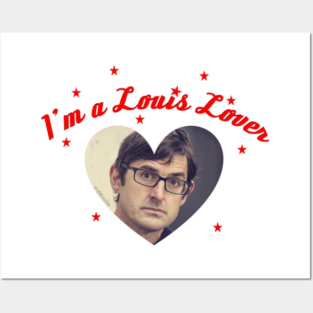 Louis Theroux Lover Wall Art by Therouxgear